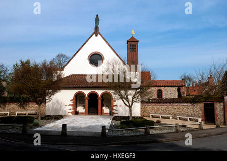 Il Santuario di Nostra Signora di Walsingham, Walsingham, Norfolk, Inghilterra, Regno Unito Foto Stock