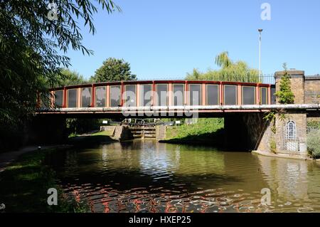 Grand Union Canal, Berkhamsted, Hertfordshire Foto Stock