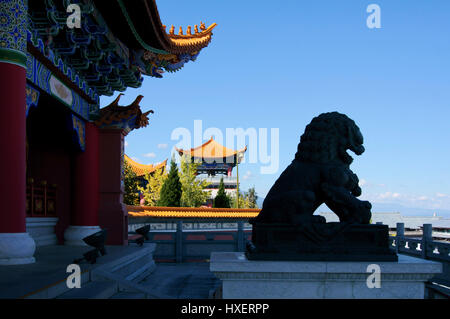 Chong Sheng Tempio Zhonghe Foto Stock