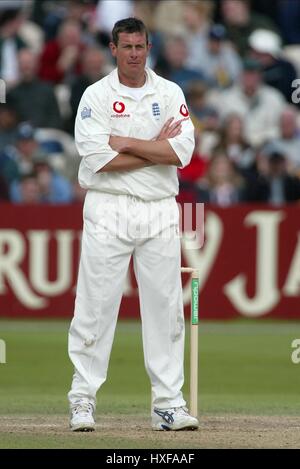 ASHLEY GILES INGHILTERRA & WARWICKSHIRE CCC 15 Giugno 2002 Foto Stock