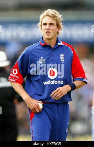 STUART AMPIA INGHILTERRA & LEICESTERSHIRE CCC OLD TRAFFORD Manchester Inghilterra 30 Agosto 2007 Foto Stock