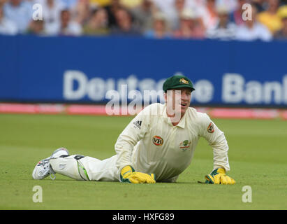 BRAD HADDIN ENGLAND V AUSTRALIA LORDS Londra Inghilterra 16 Luglio 2009 Foto Stock