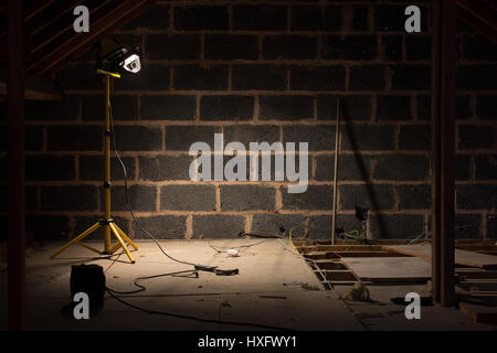 Luogo di costruzione Foto Stock