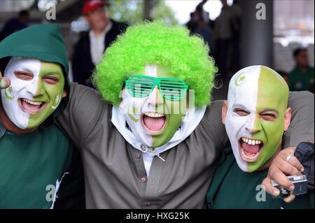 I FAN DEL PAKISTAN PAKISTAN V SRI LANKA LORDS Londra Inghilterra 21 Giugno 2009 Foto Stock