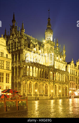 Palazzo dei Re, Grand Place di Bruxelles. Foto Stock