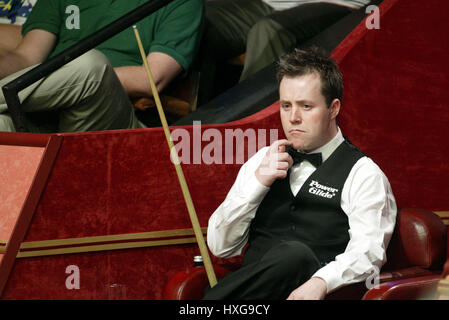 JOHN HIGGINS SCOZIA CROGIOLO SHEFFIELD Inghilterra 22 aprile 2003 Foto Stock