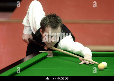 JOHN HIGGINS SCOZIA CROGIOLO SHEFFIELD Inghilterra 22 aprile 2003 Foto Stock