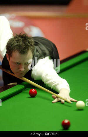 JOHN HIGGINS SCOZIA CROGIOLO SHEFFIELD Inghilterra 22 aprile 2003 Foto Stock