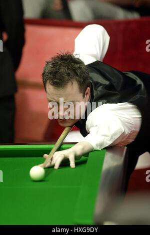 JOHN HIGGINS SCOZIA CROGIOLO SHEFFIELD Inghilterra 22 aprile 2003 Foto Stock