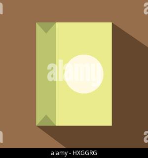 Grande icona del pacchetto, di tipo piatto Illustrazione Vettoriale