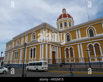 Cattedrale di Granada Nicaragua america centrale spagnolo Foto Stock