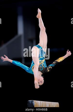 La Georgia ROSE marrone della ginnastica la ginnastica è la SSE IDRO GLASGOW Scozia 29 Luglio 2014 Foto Stock