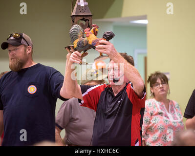 Asta alla prima chiesa battista, Alta Springs, in Florida. Foto Stock