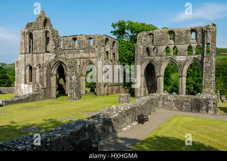 Dundrennan Abbey, Dumfries and Galloway, Scotland, Regno Unito Foto Stock