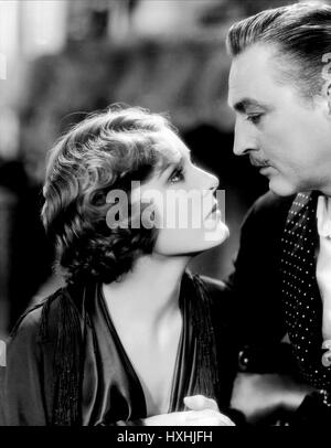 MADGE Evans, John BARRYMORE, cena a otto, 1933 Foto Stock