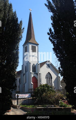 La chiesa di san Paolo, Benicia, California Foto Stock