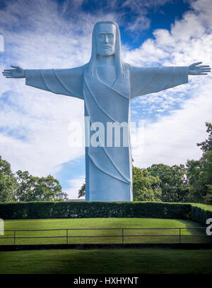 Statua di Cristo - Eureka Springs, AR Foto Stock