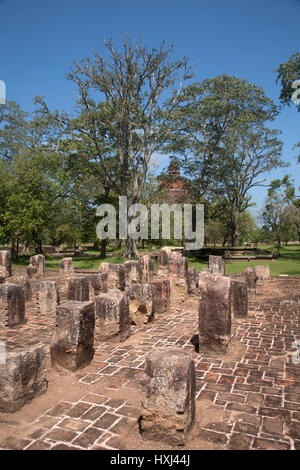 Dalada maligawa anuradhapura Nord provincia centrale dello Sri lanka Foto Stock