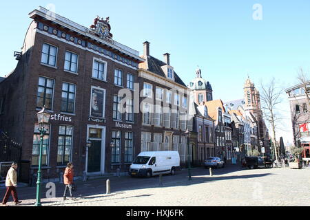 Museo Westfries (regionale Westfrisian museo) a Roode Steen square, centro di Hoorn, North Holland, Paesi Bassi Foto Stock