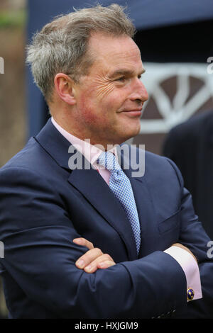 College Green. Londra, Regno Unito. 29 Mar, 2017. Peter Whittle su College Green come Primo Ministro Theresa Maggio fa una dichiarazione alla Camera dei Comuni del Regno Unito ha intenzione di lasciare l'UE. Credito: Dinendra Haria/Alamy Live News Foto Stock