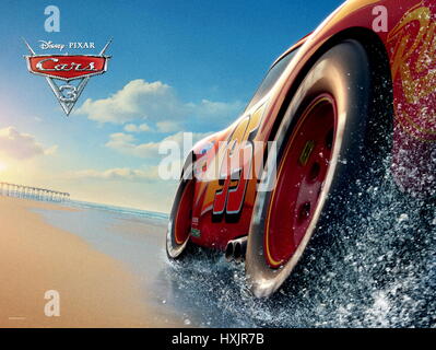 Data di rilascio: giugno, 2017 Titolo: Vetture 3 STUDIO: Pixar Regia: Brian tassa trama: Lightning McQueen espone per dimostrare a una nuova generazione di piloti che lui è ancora il miglior gara auto in tutto il mondo nella foto: Lightning McQueen Poster Arte. (Credito Immagine: © Pixar/Entertainment Immagini) Foto Stock