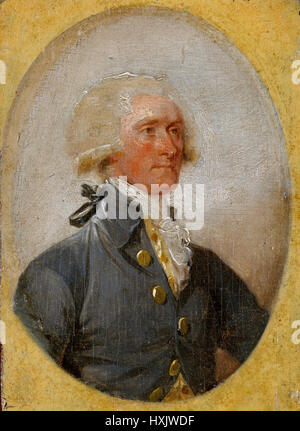 Ritratto di Thomas Jefferson da John Trumbull Foto Stock