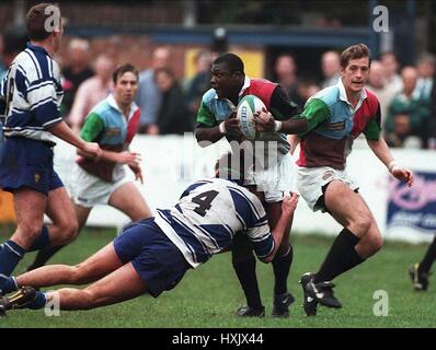 PETER MENSAH & John Fowler vendita V ARLECCHINI 14 Ottobre 1995 Foto Stock