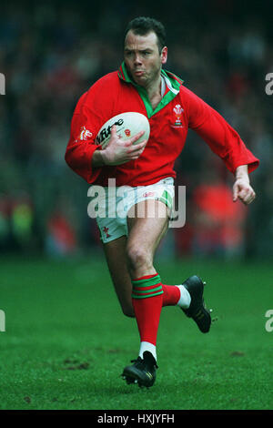 IEUAN EVANS GALLES & LLANELLI RU 13 Marzo 1993 Foto Stock