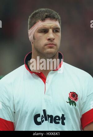 SIMON SHAW INGHILTERRA & BRISTOL RU 03 Dicembre 1996 Foto Stock