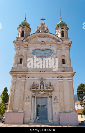 Santuario della Madonna della Costa, Sanremo Foto Stock
