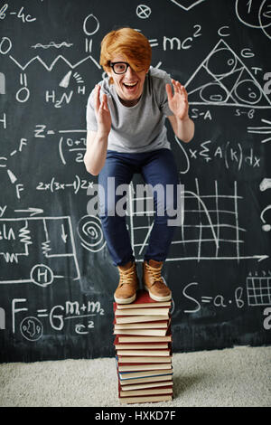 Allegro Science Student Foto Stock