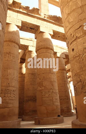 Complesso del tempio di Karnak Luxor Egitto Foto Stock