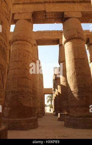 Complesso del tempio di Karnak Luxor Egitto Foto Stock