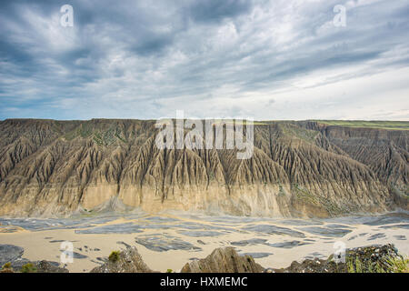 Kuitun Grand Canyon,Sinkiang,Cina Foto Stock