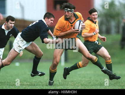 JOHN EALES & SCOTT MURRAY SCOZIA V AUSTRALIA RU 31 Ottobre 1996 Foto Stock