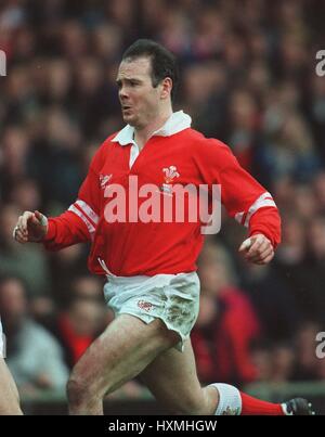 IEUAN EVANS GALLES & LLANELLI RU 23 Febbraio 1996 Foto Stock