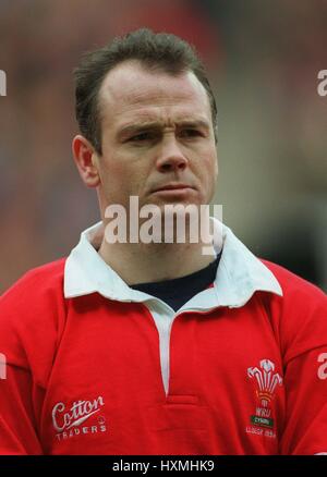 IEUAN EVANS GALLES & LLANELLI RU 05 Febbraio 1996 Foto Stock