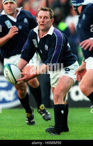 GARY ARMSTRONG SCOZIA & NEWCASTLE RU 03 Ottobre 1999 Foto Stock