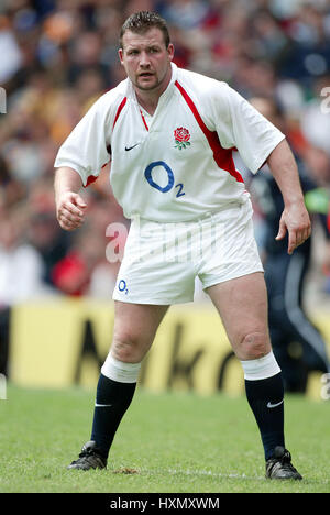 MARK REGAN ENGLAND & LEEDS TYKES RU TWICKENHAM LONDON 25 Maggio 2003 Foto Stock