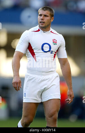 BEN COHEN INGHILTERRA & NORTHAMPTON SANTI TWICKENHAM Londra Inghilterra 06 Settembre 2003 Foto Stock