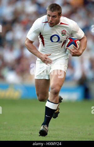 BEN COHEN INGHILTERRA & NORTHAMPTON SANTI TWICKENHAM Londra Inghilterra 06 Settembre 2003 Foto Stock