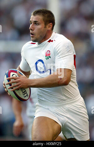 BEN COHEN INGHILTERRA & NORTHAMPTON SANTI TWICKENHAM Londra Inghilterra 06 Settembre 2003 Foto Stock