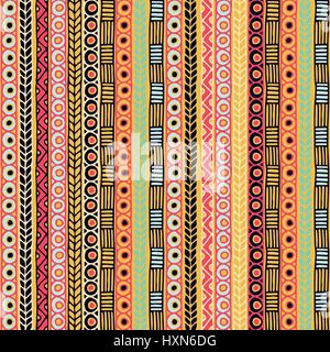 Colorato modello senza giunture di strisce. Illustrazione Vettoriale