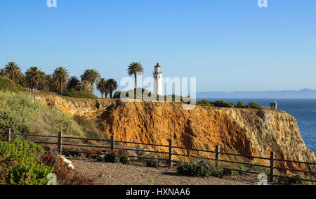 Punto Vicente in Rancho Palos Verdes, Los Angeles, California. Foto Stock