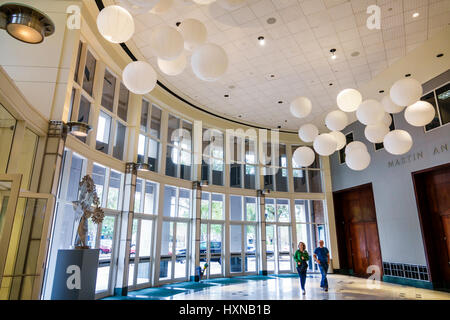 Orlando Florida,Orlando Museum of Art,OMA,museo,hall,ingresso,interno,FL170222040 Foto Stock