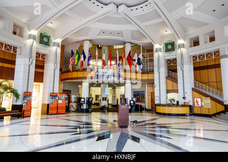 Orlando Florida,Municipio,governo locale,centro civico,centro,interno,rotunda,lobby,FL170222055 Foto Stock