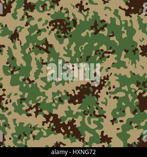 Indian Flectarn Camouflage pattern senza giunture Illustrazione Vettoriale