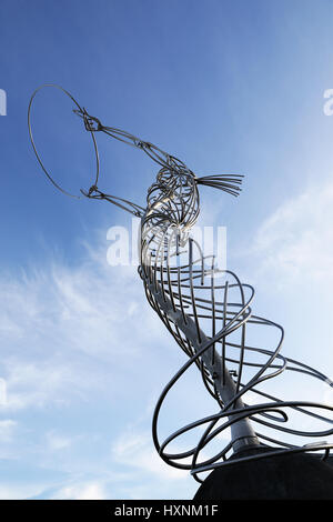 Faro di speranza scultura (Belfast) Foto Stock