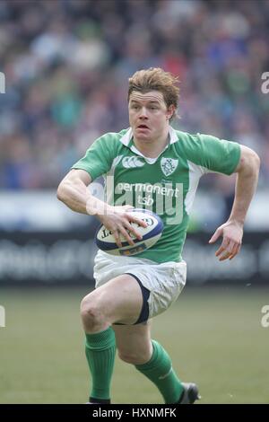 BRIAN O'Driscoll FRANCIA V IRLANDA STADE FRANCIA PARIGI FRANCIA 11 Febbraio 2006 Foto Stock