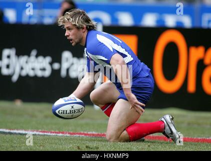 CEDRIC HEYMANS FRANCIA & TOULOUSE RU STADE FRANCE PARIS 11 Febbraio 2006 Foto Stock